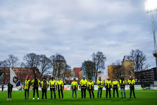 Byggnadsarbetarna som byggt