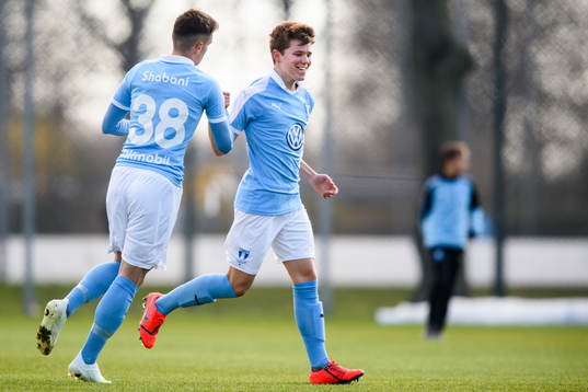Malmö FFs Jesper Dickman jublar