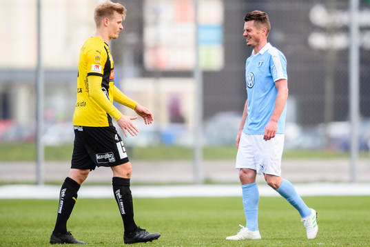 Malmö FFs Markus Rosenberg deppar