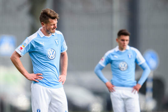 Malmö FFs Markus Rosenberg deppar