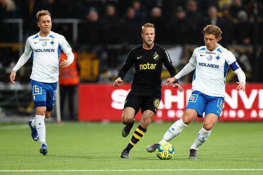 under fotbollsmatchen i Allsvenskan mellan IFK Norrköping