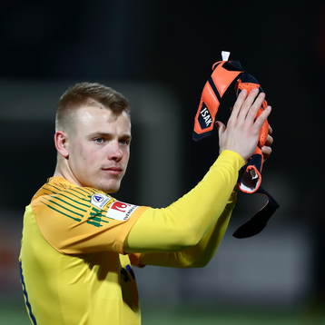 IFK Norrköpings målvakt Isak Pettersson