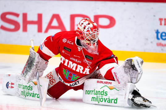 Timrås målvakt Victor Brattström