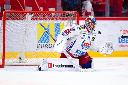 Oskarshamns målvakt Christoffer Rifalk