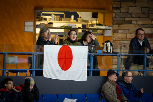 Spectators from Japan