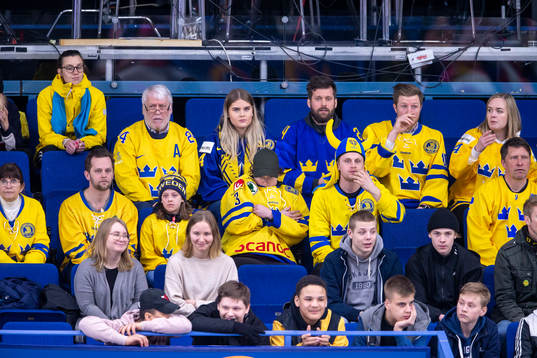 Swedish spectators are not happy