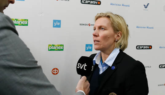 Head Coach Ylva Martinsen, SWE