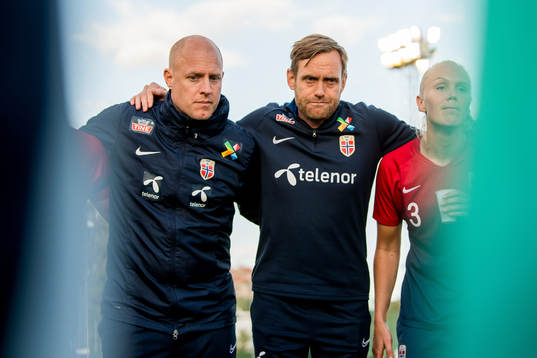 Anders Jacobson, assistant coach, and Martin Sjögren, head