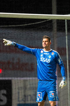 Brages målvakt Peter Rosendal