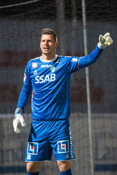 Brages målvakt Peter Rosendal
