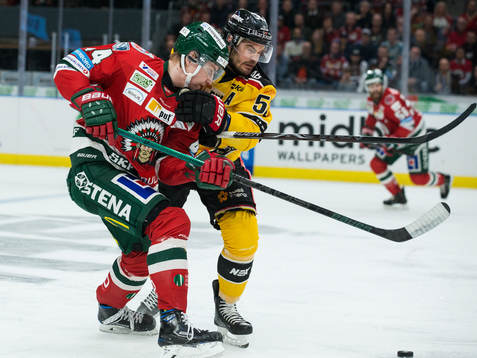 Frölundas Jacob Peterson och Luleås Karl Fabricius