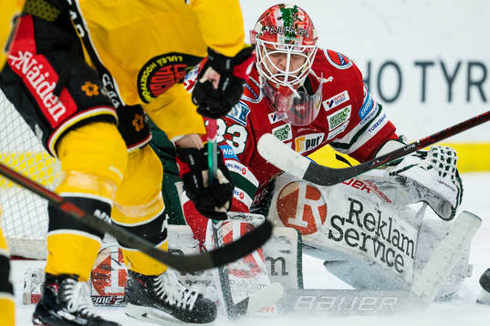 Frölundas målvakt Johan Mattsson