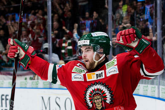 Frölundas Ponthus Westerholm jublar