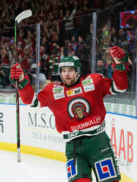 Frölundas Ponthus Westerholm jublar