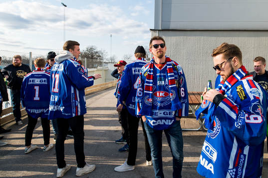 Oskarshamns Joakim Thelin, Arsi Piispanen och Janne
