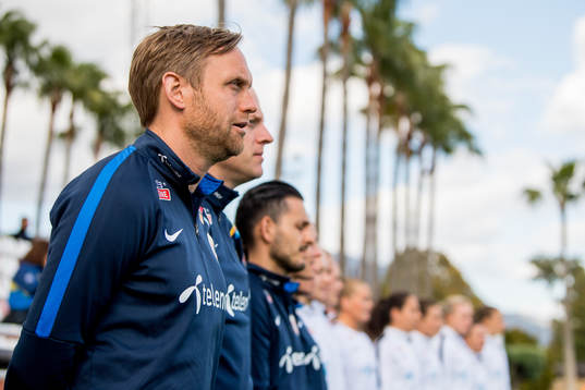 Martin Sjögren, head coach of Norway
