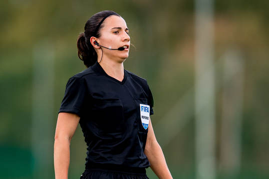 Referee Ainara Acevedo Martinez