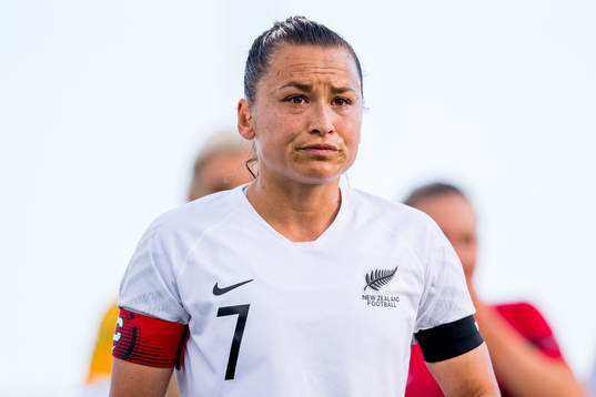 Ali Riley of New Zealand