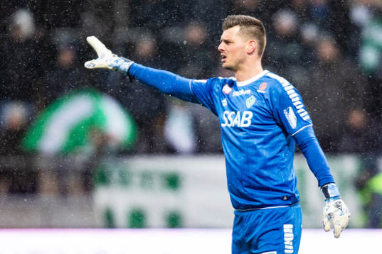 Brages målvakt Peter Rosendal
