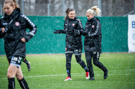 Fotbollsspelaren Anna Welin