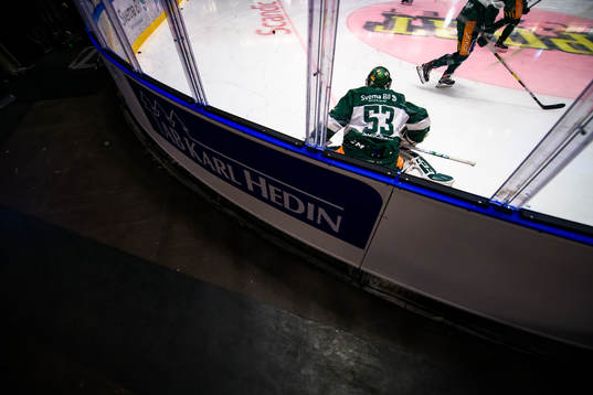 Färjestads målvakt Markus Svensson