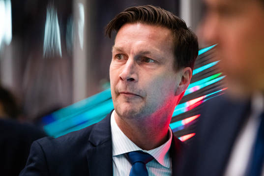 Färjestads tränare Johan Pennerborn