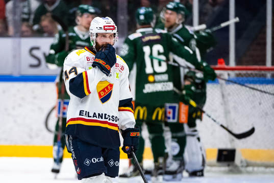 Djurgårdens Mattias Guter deppar