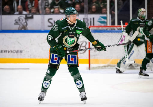 Färjestads Johan Ryno har ont