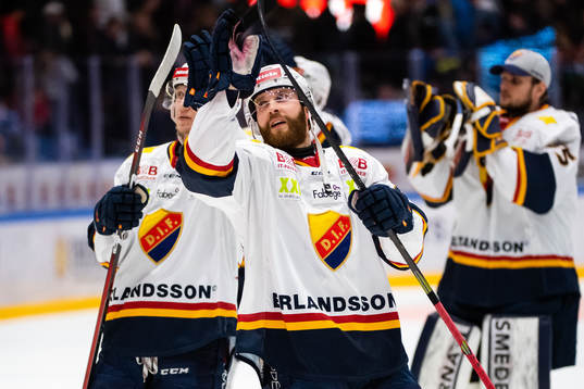 Djurgårdens Mattias Guter jublar