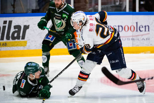 Färjestads Sebastian Erixon och Djurgårdens Dennis