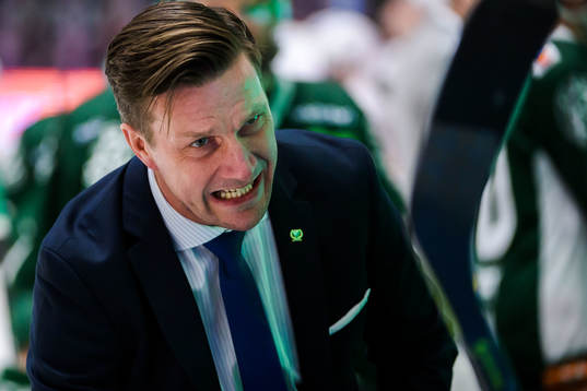 Färjestads tränare Johan Pennerborn