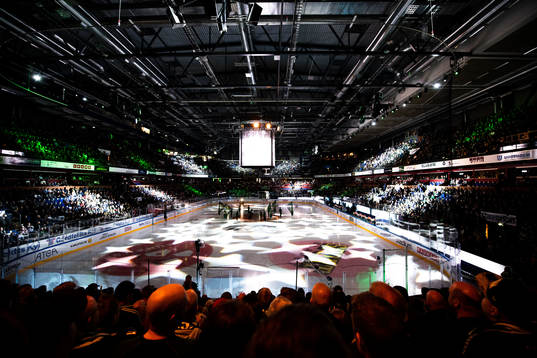 Vy från ståplats