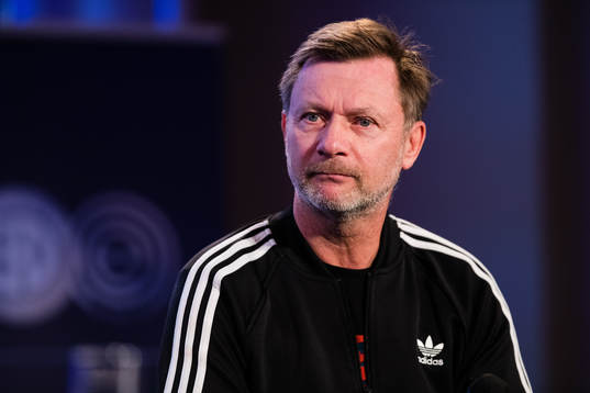 Sveriges förbundskapten Peter Gerhardsson