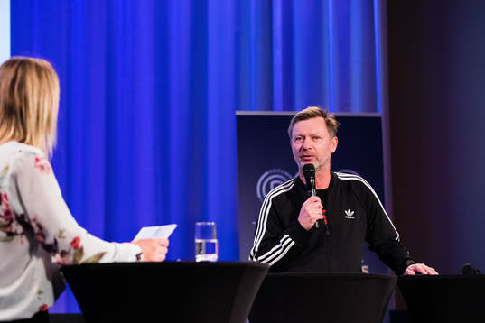Sveriges förbundskapten Peter Gerhardsson