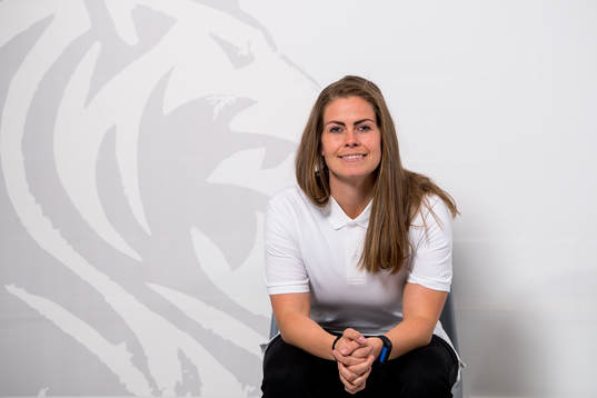 Elise Richardsen, head coach of J15-17, poses for a portrait