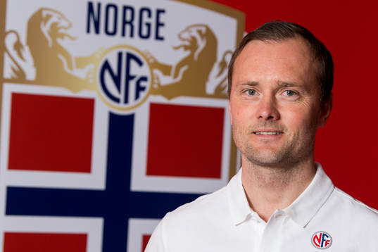 Jan Peder Jalland, head coach of G15-17, poses for a