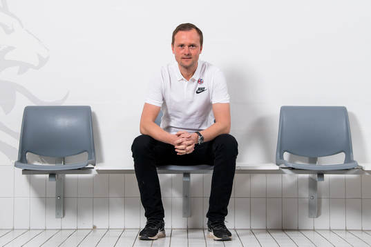 Jan Peder Jalland, head coach of G15-17, poses for a