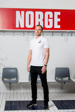 Jan Peder Jalland, head coach of G15-17, poses for a