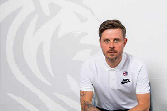 Alexander Straus, U23 head coach of Norway, poses for a
