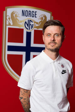 Alexander Straus, U23 head coach of Norway, poses for a