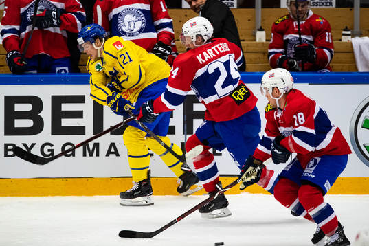 Jørgen Karterud of Norway and Malte Strömwall of Sweden