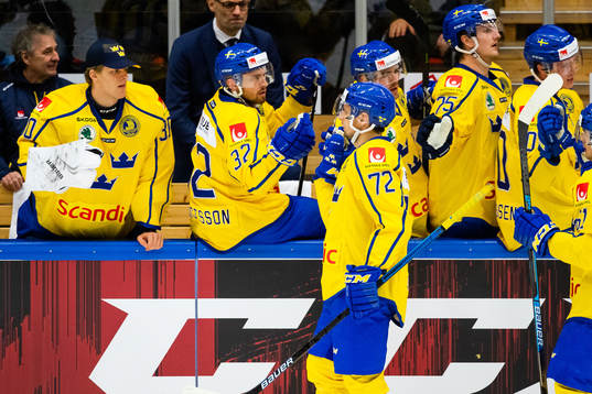 Daniel Zaar of Sweden celebrates the 2-0 goal