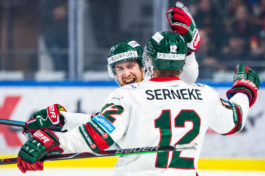 Frölundas Chay Genoway jublar