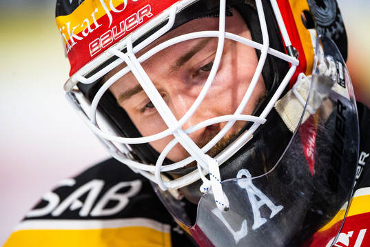 Luleås målvakt Joel Lassinantti