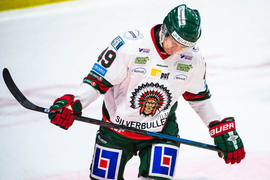 Frölundas Rhett Rakshani deppar