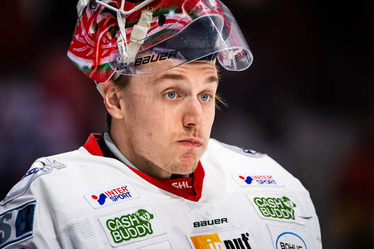 Frölundas målvakt Johan Mattsson