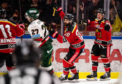Luleås Jack Connolly jublar