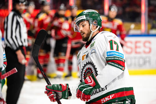 Frölundas Sebastian Stålberg deppar