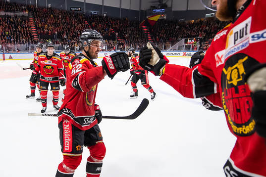 Luleås Karl Fabricius jublar
