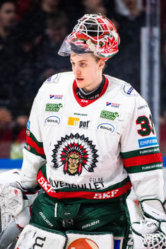 Frölundas målvakt Johan Mattsson